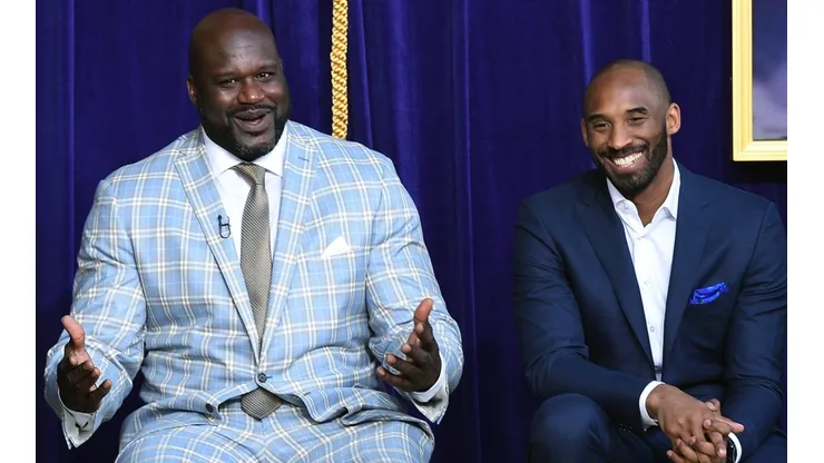 Shaquille O'Neal and Kobe Bryant, NBA legends