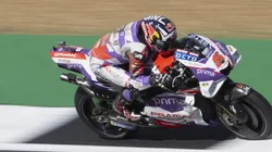 Johann Zarco, poleman in the Monster Energy British Grand Prix