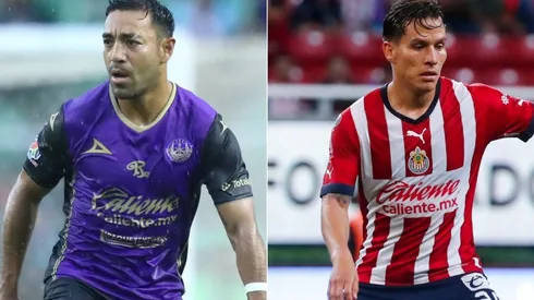 Marco Fabian of Mazatlan and Fernando González of Chivas