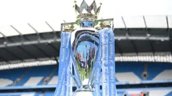 The Premier League trophy.