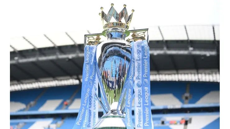 The Premier League trophy.