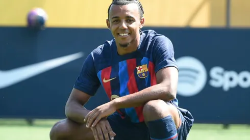 Jules Kounde of Barcelona