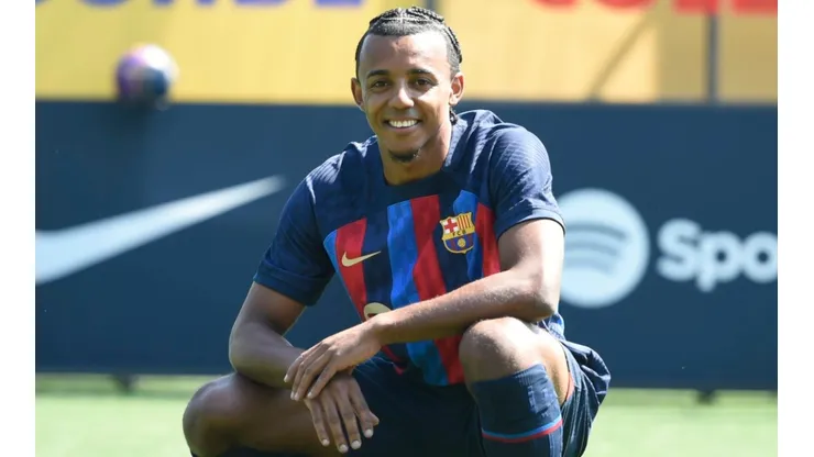 Jules Kounde of Barcelona