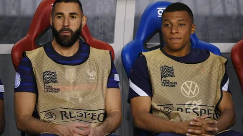 Karim Benzema and Kylian Mbappe, France National Team