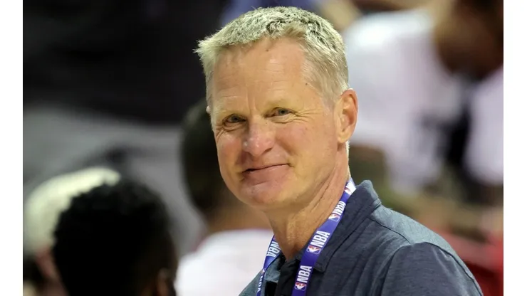 Head coach Steve Kerr of the Golden State Warriors