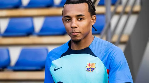 Jules Kounde of Barcelona