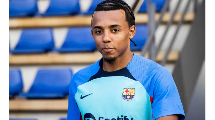 Jules Kounde of Barcelona