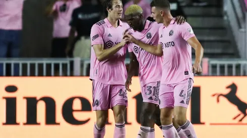 Ryan Sailor, Damion Lowe and Christopher McVey of Inter Miami