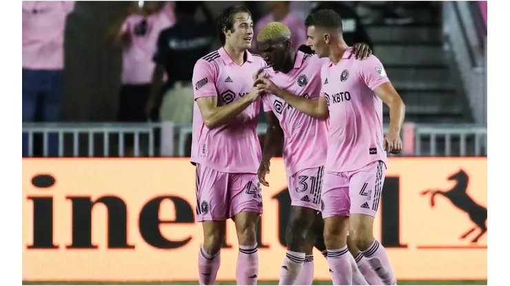 Ryan Sailor, Damion Lowe and Christopher McVey of Inter Miami