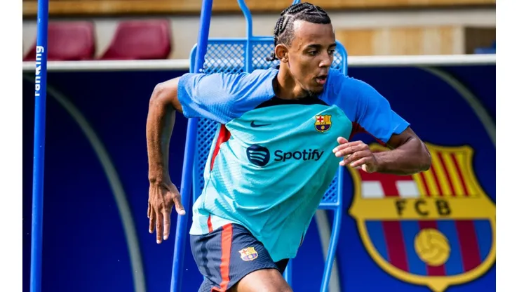 Jules Kounde of Barcelona