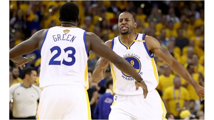 Andre Iguodala and Draymond Green
