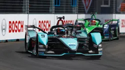 Mitch Evans in the 2022 New York City E-Prix II