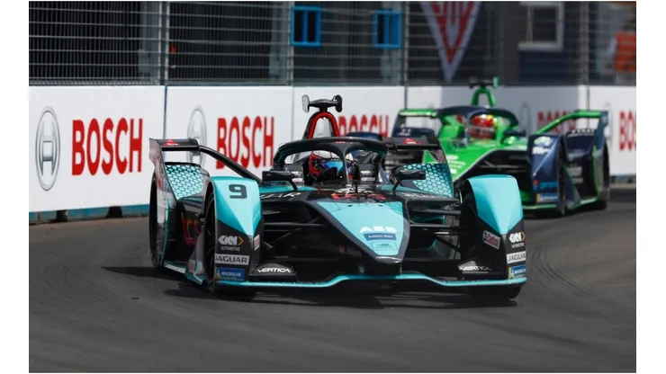 Mitch Evans in the 2022 New York City E-Prix II