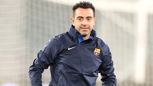 Manager Hernandez of Barcelona