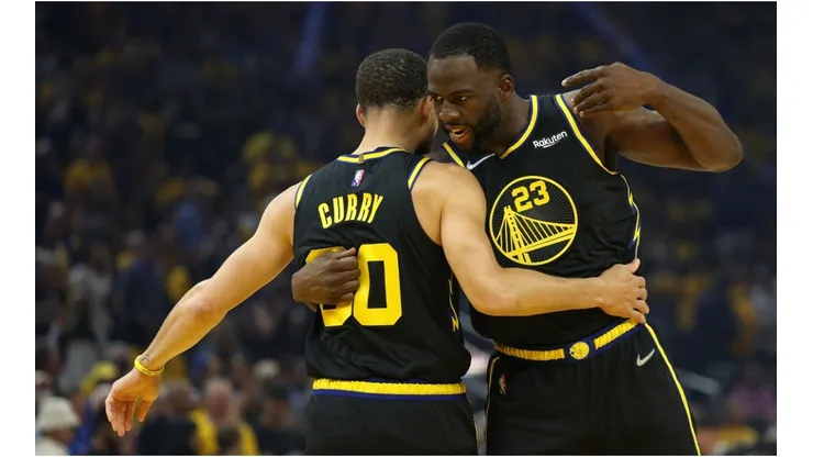 Stephen Curry and Draymond Green