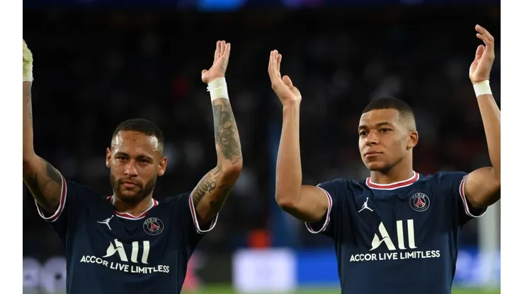 Kylian Mbappé and Neymar