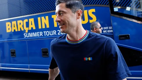 Robert Lewandowski of Barcelona