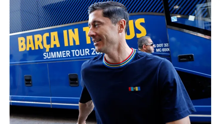 Robert Lewandowski of Barcelona
