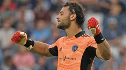 Goalkeeper Pulskamp of Kansas City