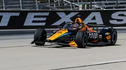 Pato O'Ward, winner of the Salute to Farmers 300