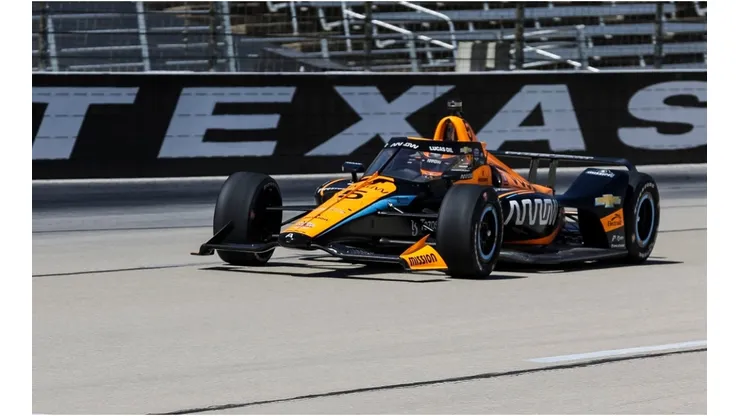Pato O'Ward, winner of the Salute to Farmers 300