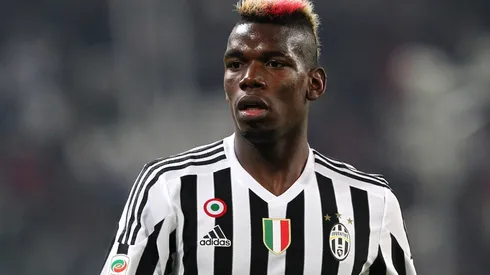 Pogba playing for Juventus