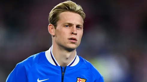 De Jong during his time with Barcelona