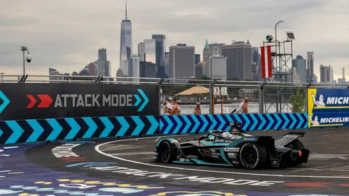 Sam Bird in the New York City E-Prix I