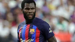 Franck Kessie of Barcelona