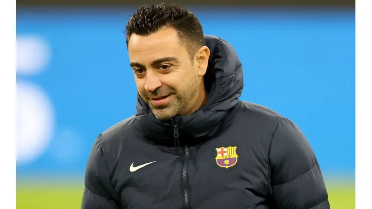 Manager Hernandez of Barcelona