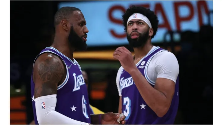 LeBron James and Anthony Davis