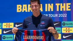 Robert Lewandowski of Barcelona