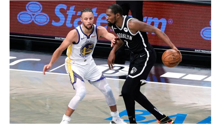 Kevin Durant and Stephen Curry