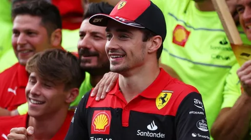 Last race winner Charles Leclerc