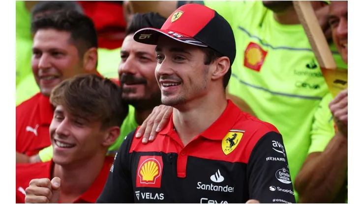 Last race winner Charles Leclerc