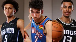 Paolo Banchero, Chet Holmgren and Keegan Murray