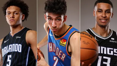 Paolo Banchero, Chet Holmgren and Keegan Murray