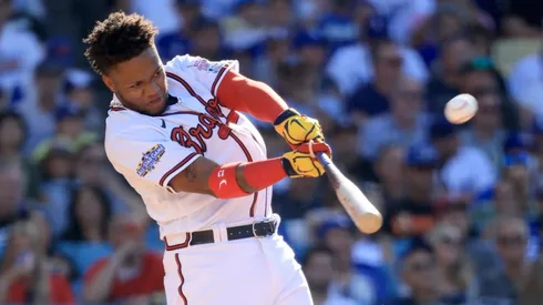 Ronald Acuña Jr. entered the history books as one of the five players to hit a HR out of Dodger Stadium.