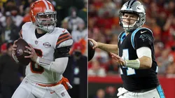 Baker Mayfield (left) and Sam Darnold.