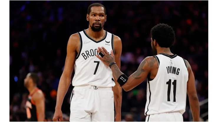 Kevin Durant and Kyrie Irving