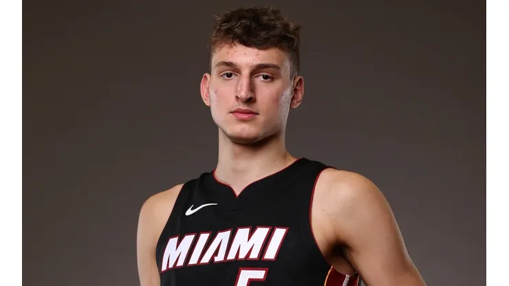 Nikola Jovic of the Miami Heat