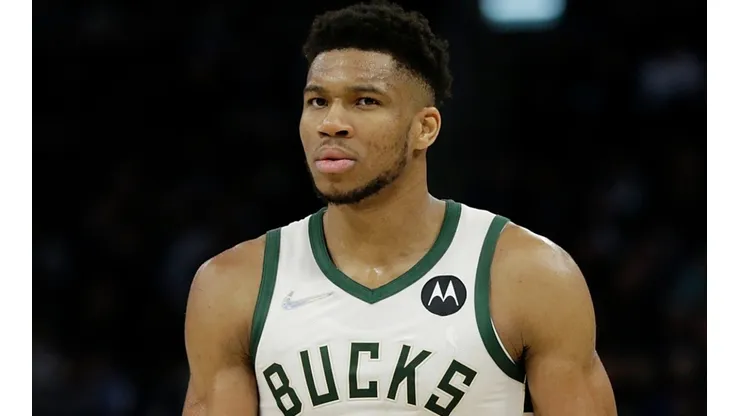 Giannis Antetokounmpo of the Milwaukee Bucks