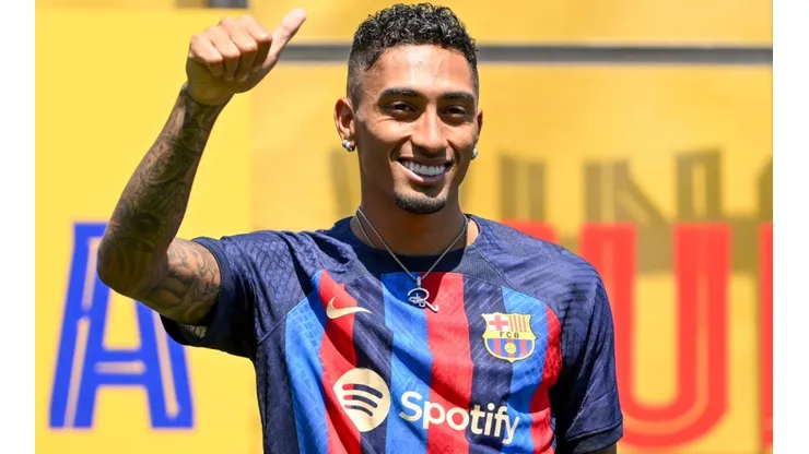 Raphinha of Barcelona