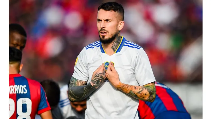 Dario Benedetto of Boca Juniors.
