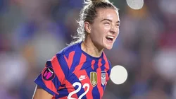 Kristie Mewis of the USA