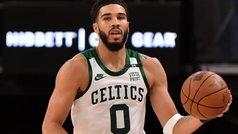 Jayson Tatum of the Boston Celtics