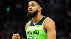 Karl-Anthony Towns of the Minnesota Timberwolves