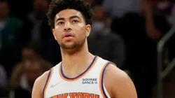 Quentin Grimes of the New York Knicks