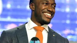 Griffin during the NFL draft