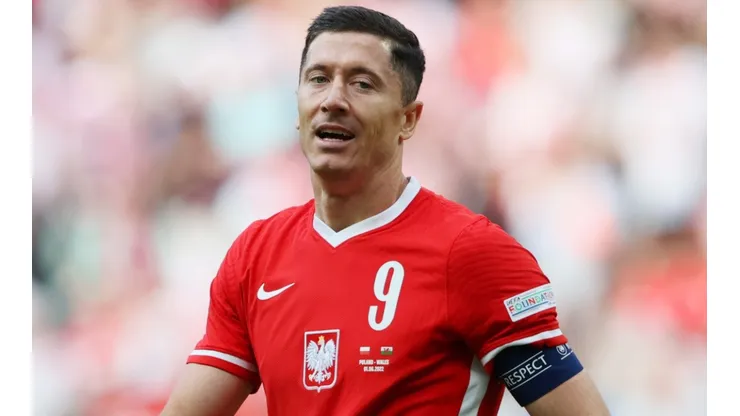 Robert Lewandowski of Poland